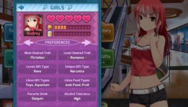 huniepop audrey|HuniePop Audrey – Guide, Schedule, Answers…